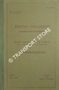 Book cover of Sectional Appendix to Working Timetable and books of Rules and Regulations - Southern Section - April, 1980 by British Railways London Midland Region